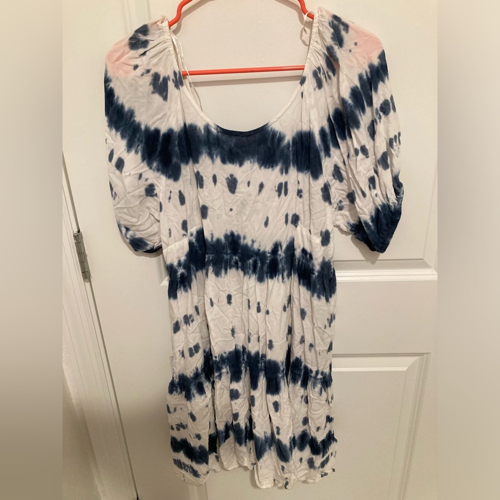 Accessorize Navy and White Patterned Tunic